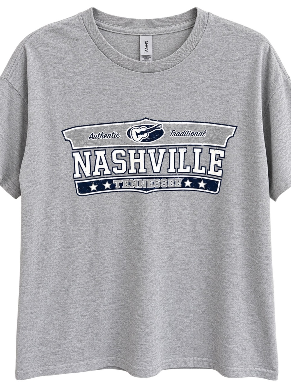 Gildan Gray Nashville Tennessee Graphic Tee
Size Large// UNISEX